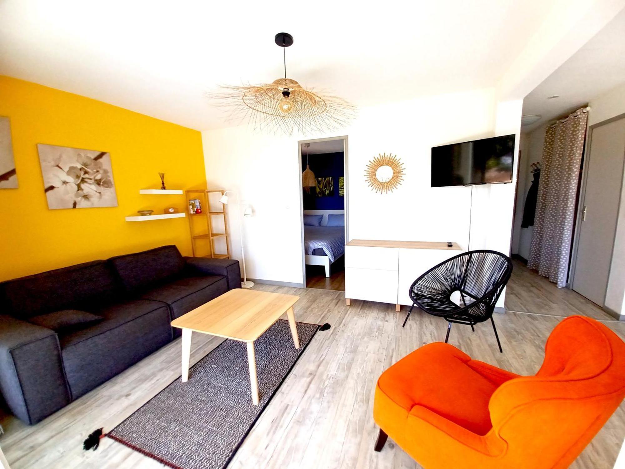Saint-Pierre-la-Mer  Plain-Pied Jardin 6 Personnes Clim Vue Mer Parking Wifi Terrasse Piscine Dans La Residence מראה חיצוני תמונה