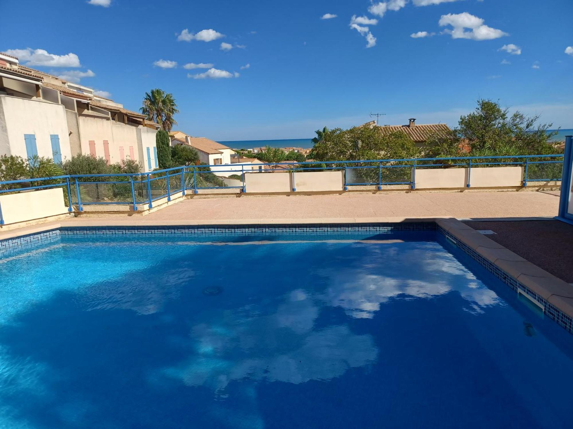 Saint-Pierre-la-Mer  Plain-Pied Jardin 6 Personnes Clim Vue Mer Parking Wifi Terrasse Piscine Dans La Residence מראה חיצוני תמונה